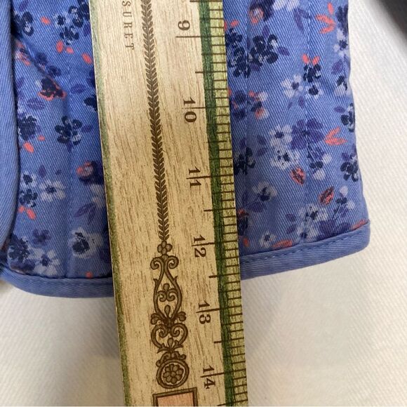 OshKosh B'gosh Quilted Blue Floral Print Girls Jacket Size 18 Months NWOT - Picture 8 of 12